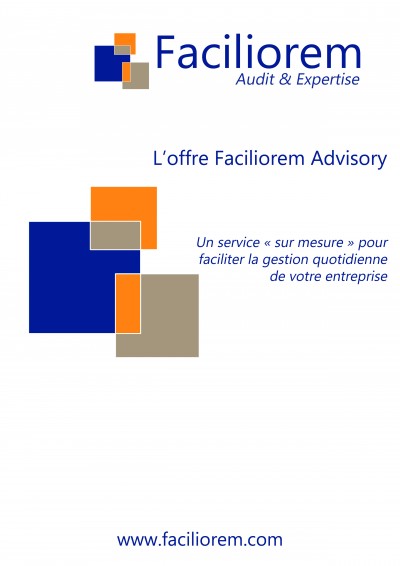 Plaquette Faciliorem Advisory